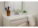 Bright bathroom vanity with a white countertop and stylish fixtures at 7754 Pink Ginger St, Las Vegas, NV 89123