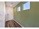 Welcoming entryway featuring wood floors, natural light, and neutral paint at 790 Calm Crystal Ct # Lot 140, North Las Vegas, NV 89081