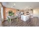 The kitchen opens to a cozy dining area, perfect for entertaining guests and Gathering at 790 Calm Crystal Ct # Lot 140, North Las Vegas, NV 89081