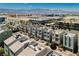Attractive aerial view showcasing modern architectural design and community planning in a desirable neighborhood at 8095 Carpenter Creek Ave, Las Vegas, NV 89113