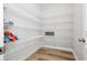 Walk-in pantry with multiple shelves for ample storage space at 8095 Carpenter Creek Ave, Las Vegas, NV 89113
