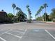 Scenic street view showcasing lush palm trees lining the brick-paved road of this beautiful community at 9000 Las Vegas Blvd # 1250, Las Vegas, NV 89123