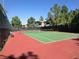 Well-maintained tennis court with net and fencing on a clear, sunny day at 9000 Las Vegas Blvd # 1250, Las Vegas, NV 89123