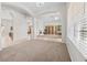 Open-concept floor plan featuring multiple living spaces and a fireplace at 9282 W Viking Rd, Las Vegas, NV 89147