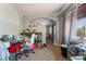 Bright office with carpet, large window, desk, storage and organizers at 9513 Perennial View Ave, Las Vegas, NV 89148