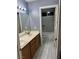 Bright bathroom with double sinks and a shower at , Henderson, NV 89014