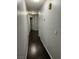 Hallway featuring wood floors and updated paint at , Henderson, NV 89014