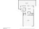 Floor 1 of the home showcasing the garage, bathroom, foyer, entry, Gathering room, and back patio at 10519 Mann St, Las Vegas, NV 89141