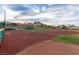 Well-maintained baseball field with mountain views, perfect for outdoor recreation and sports activities at 10832 Heritage Hills Dr, Las Vegas, NV 89134