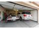 Spacious garage with parking for two cars and ample storage space at 10832 Heritage Hills Dr, Las Vegas, NV 89134