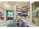 Elegant dining area featuring modern decor, stylish chairs, and open-concept design at 1228 Stellar Rim Ct, Henderson, NV 89012