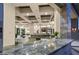 View of the open floor plan that seamlessly connects indoor & outdoor living spaces with unique decor at 1228 Stellar Rim Ct, Henderson, NV 89012