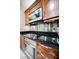 Close-up shot of a kitchen featuring a stainless steel oven and glass cooktop at 135 Harmon Ave # 3220, Las Vegas, NV 89109