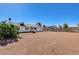 Expansive, low-maintenance backyard, fenced for privacy, perfect for outdoor activities and relaxation at 1620 Yellow Rose St, Las Vegas, NV 89108