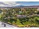 Aerial view of the Rhodes Ranch community with lush landscaping and mountain views at 170 Wicked Wedge Way, Las Vegas, NV 89148