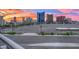 Expansive city view featuring the Las Vegas skyline against a colorful sunset at 200 W Sahara Ave # 603, Las Vegas, NV 89102