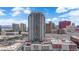Stylish condo building featuring modern design, rooftop amenities, and vibrant city views in Las Vegas at 200 W Sahara Ave # 603, Las Vegas, NV 89102