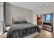 Cozy bedroom featuring a large mirror at 200 W Sahara Ave # 603, Las Vegas, NV 89102