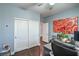 Office space boasts hardwood floors, neutral paint, and ample natural light at 2959 Azure Bay St, Las Vegas, NV 89117