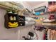 Functional closet with shelving providing ample storage space for clothes and accessories at 3125 N Buffalo Dr # 1103, Las Vegas, NV 89128