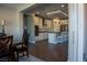 Modern kitchen with stainless steel appliances and island at 32 Via Del Fiume, Henderson, NV 89011