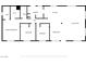 Detailed floor plan showing the layout of the home, including room names at 5822 E Carey Ave, Las Vegas, NV 89156