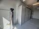 A practical garage featuring epoxy flooring and storage cabinets for a clutter-free space at 640 House Blend Ln, Henderson, NV 89052