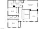 Detailed second floor plan showcasing the layout of the house at 6409 Sea Swallow St, North Las Vegas, NV 89084