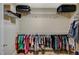 Spacious walk-in closet featuring multiple racks for storage at 6409 Sea Swallow St, North Las Vegas, NV 89084