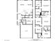 Complete floorplan of both floors showing kitchen, living room, bedrooms, baths, and garage at 7256 Saxby Ave, Las Vegas, NV 89113