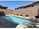 Private swimming pool is perfect for exercise or cooling off on a hot day at 740 White Grotto St, Las Vegas, NV 89138
