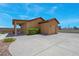 Detached garage with long driveway at 7668 Friendly Breeze Ct, Las Vegas, NV 89123