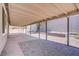 Covered outdoor patio area perfect for relaxing and entertaining with desert landscaping at 823 Cherry Dr, Henderson, NV 89002