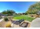 A beautiful community park offers green space for recreation, relaxation, and enjoying the outdoors at 8801 Duncan Barrel Ave # 103, Las Vegas, NV 89178