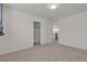 Bedroom featuring large closets, light gray carpet and neutral walls at 9917 Fletcher Peak Ave, Las Vegas, NV 89178