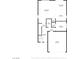First floor plan layout at 9917 Fletcher Peak Ave, Las Vegas, NV 89178