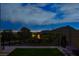 Enjoy the mountain views from this cozy backyard patio with privacy fence at 10729 Marathon Bell Ln, Las Vegas, NV 89129