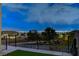 Enjoy the city lights from this back patio view at 10729 Marathon Bell Ln, Las Vegas, NV 89129