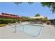Community spa surrounded by lounge chairs and mature landscaping at 11707 Longworth Rd, Las Vegas, NV 89135