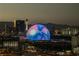 Eye-catching Vegas skyline view featuring The Sphere, Strat Tower, and surrounding hotels at 125 E Harmon Ave # 717, Las Vegas, NV 89109