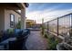 Relaxing outdoor patio with comfortable seating and views at 174 Cabo Cruces Dr, Henderson, NV 89011