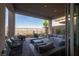 Comfortable covered patio with outdoor seating and amazing views, perfect for relaxing and entertaining at 174 Cabo Cruces Dr, Henderson, NV 89011