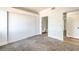 Bedroom with plush carpeting, closet and bathroom at 2110 Los Feliz St # 1003, Las Vegas, NV 89156