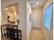 Inviting entryway with tile flooring and a view into the adjacent kitchen at 2558 Divine Sky Dr, Henderson, NV 89044