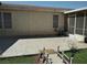 Exterior showcasing a large patio area and a screened-in sunroom at 2920 Malibou Ave, Pahrump, NV 89048