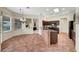 Open layout with kitchen, dining and living spaces at 2929 Haddon Dr, Las Vegas, NV 89134