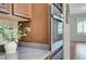 Stainless steel oven in kitchen with granite countertop at 2929 Haddon Dr, Las Vegas, NV 89134