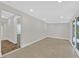 Bonus room features tile flooring, sliding glass doors and access to the backyard at 3101 Greenbriar Dr, Las Vegas, NV 89121