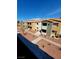 The exterior of the townhouses boast red rock landscaping and a multi-tone color palette at 3151 Soaring Gulls Dr # 2101, Las Vegas, NV 89128