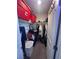 Walk-in closet with ample storage and organization space with shelving and hanging racks at 369 Stone Fly Rd, North Las Vegas, NV 89032